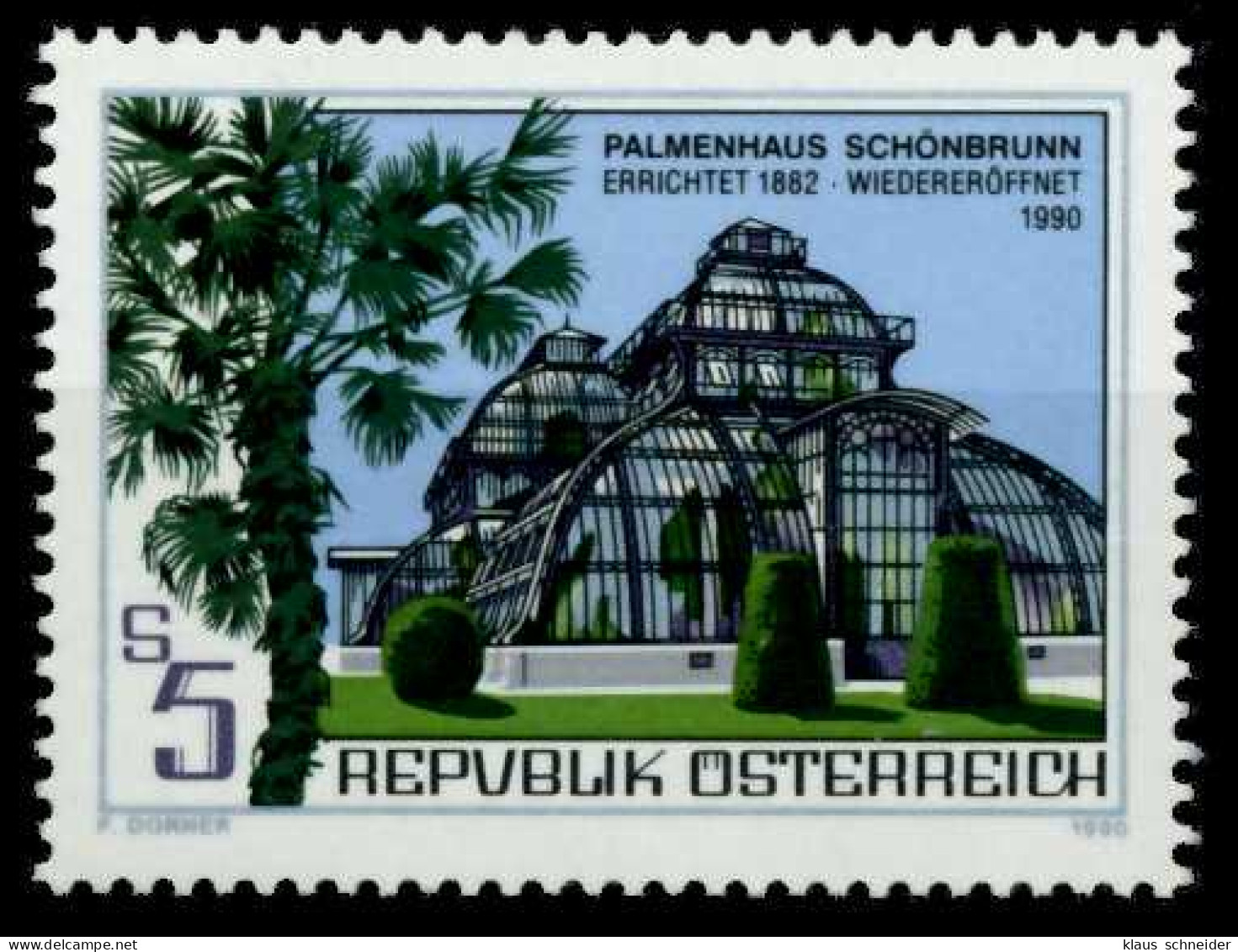 ÖSTERREICH 1990 Nr 2011 Postfrisch S743836 - Unused Stamps