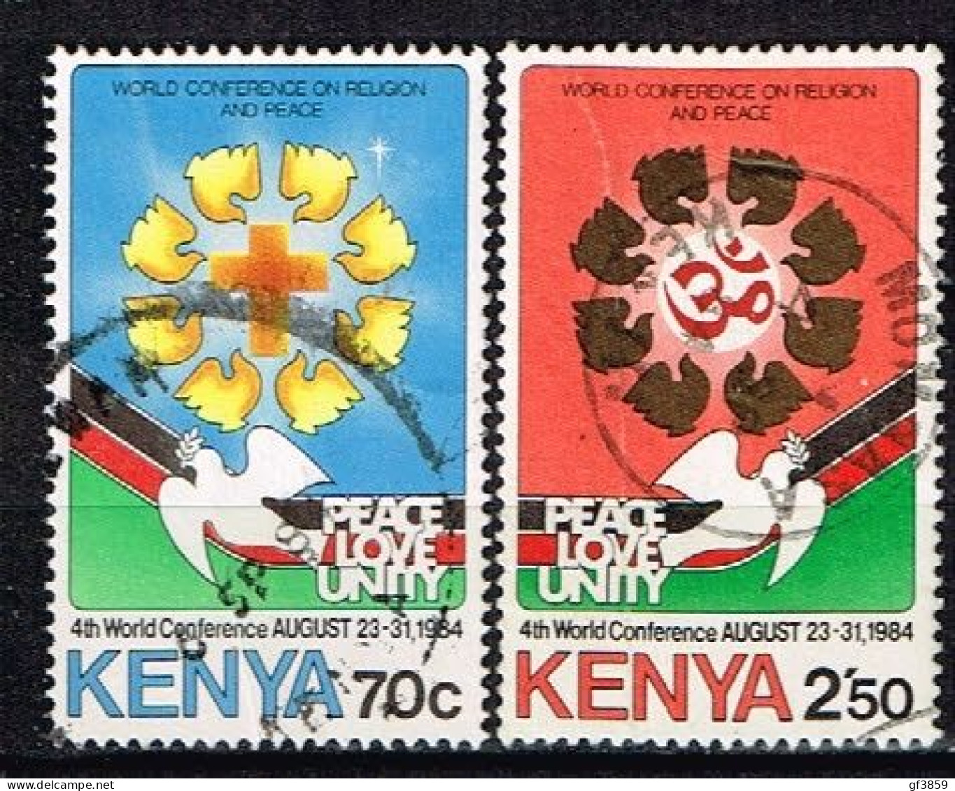 KENYA / Oblitérés / Used / 1984 - Religion Et Paix - Kenya (1963-...)