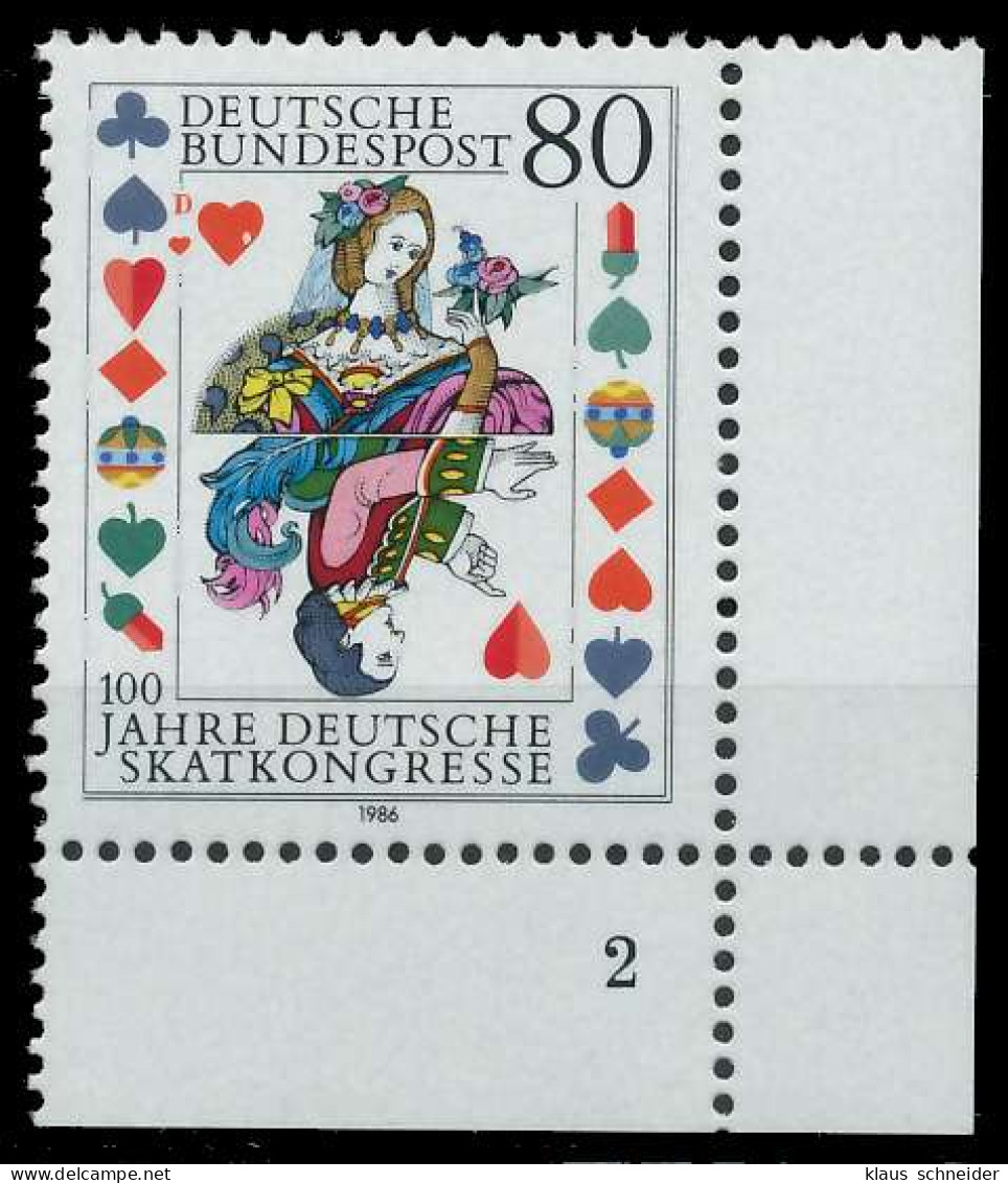 BRD 1986 Nr 1293 Postfrisch FORMNUMMER 2 S74C6F2 - Ongebruikt