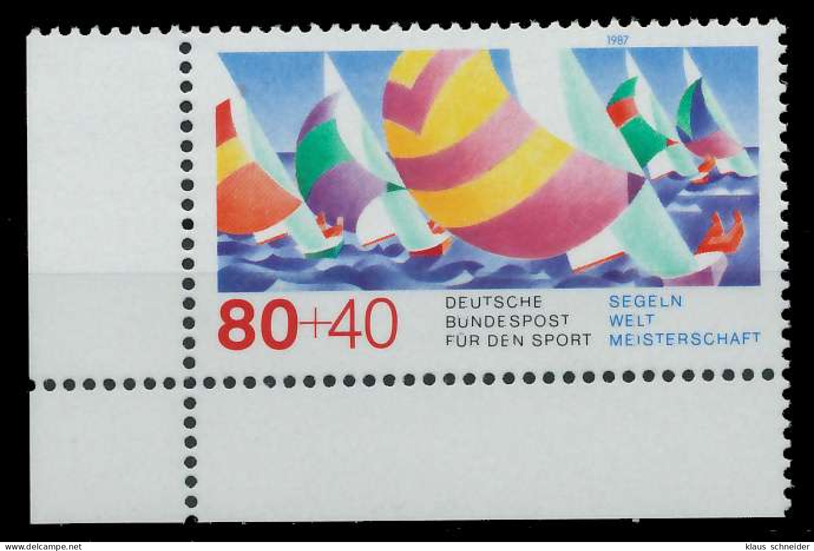 BRD 1987 Nr 1310 Postfrisch ECKE-ULI X858F76 - Unused Stamps
