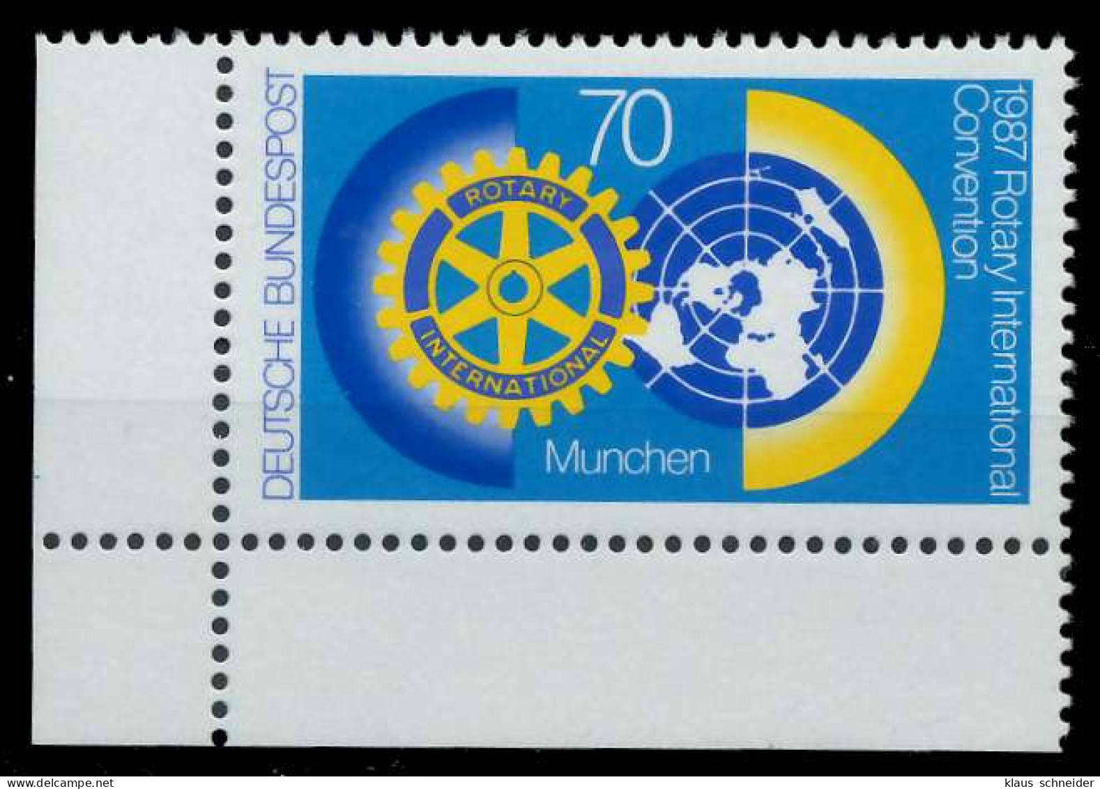 BRD 1987 Nr 1327 Postfrisch ECKE-ULI X85917A - Nuevos