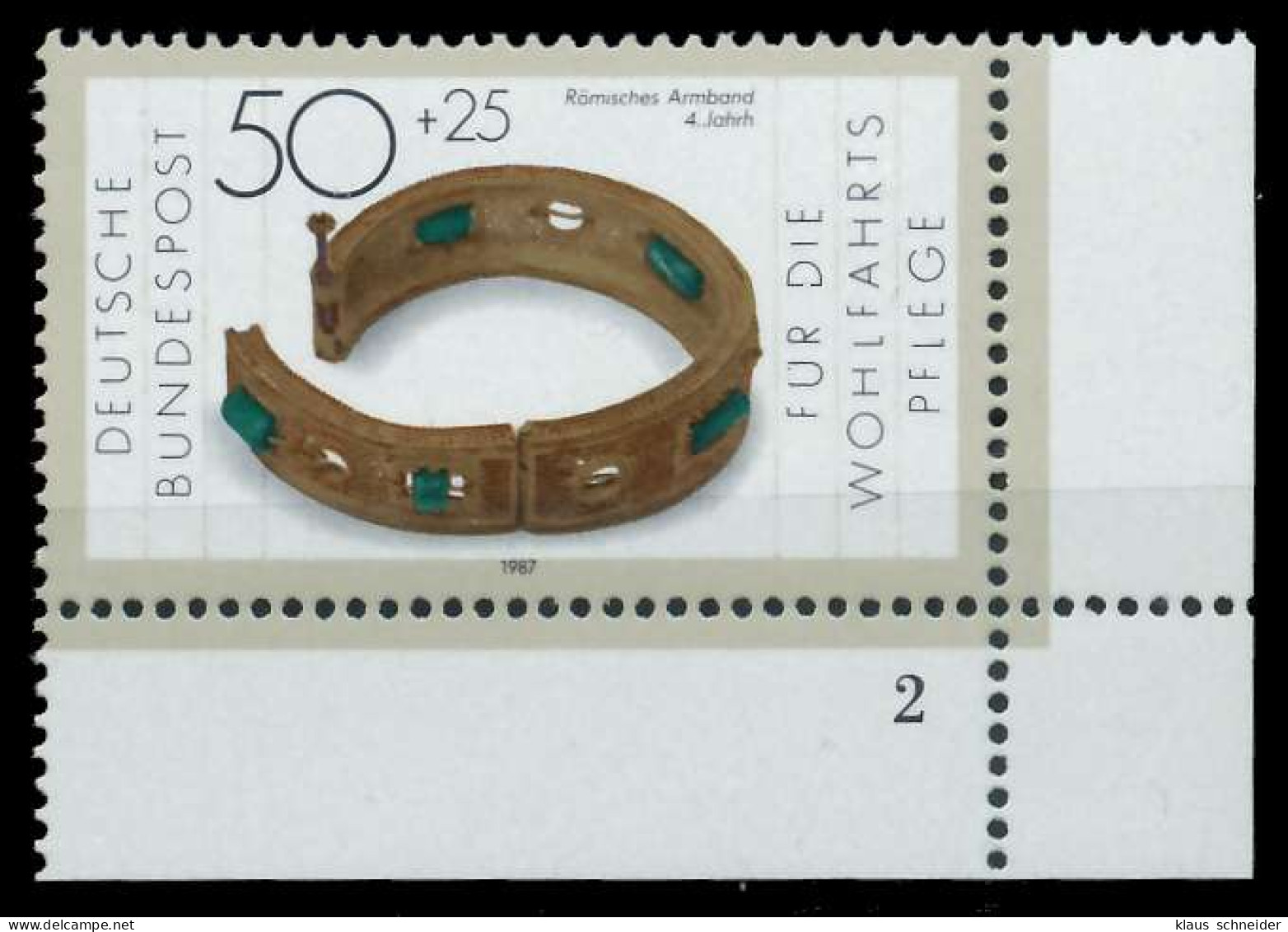 BRD 1987 Nr 1333 Postfrisch FORMNUMMER 2 X8591EA - Nuovi