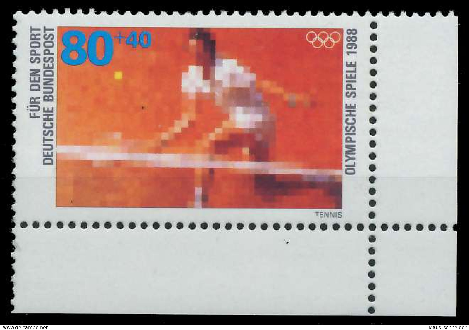 BRD 1988 Nr 1354 Postfrisch ECKE-URE S758392 - Ungebraucht