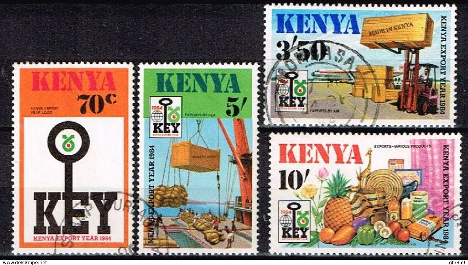 KENYA / Oblitérés / Used / 1984 - Année De L'exportation - Kenia (1963-...)