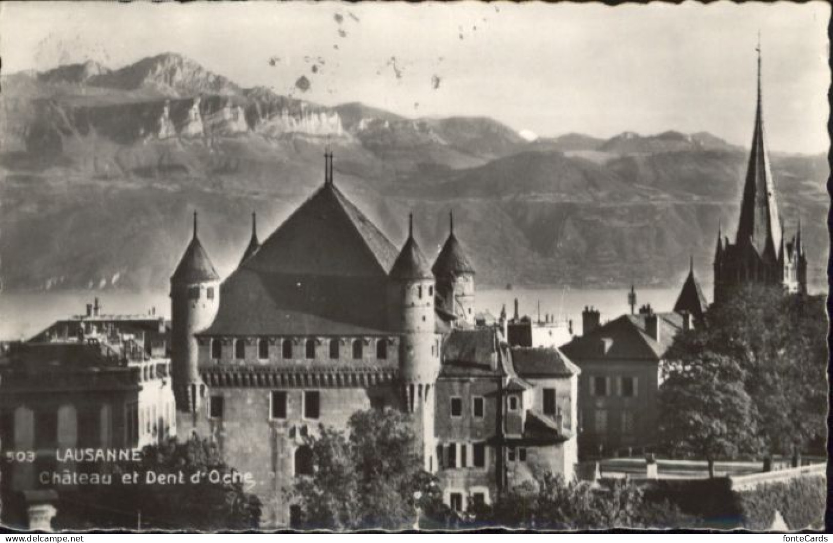 10794403 Lausanne VD Lausanne Schloss Et Dent D Oche X Lausanne - Autres & Non Classés