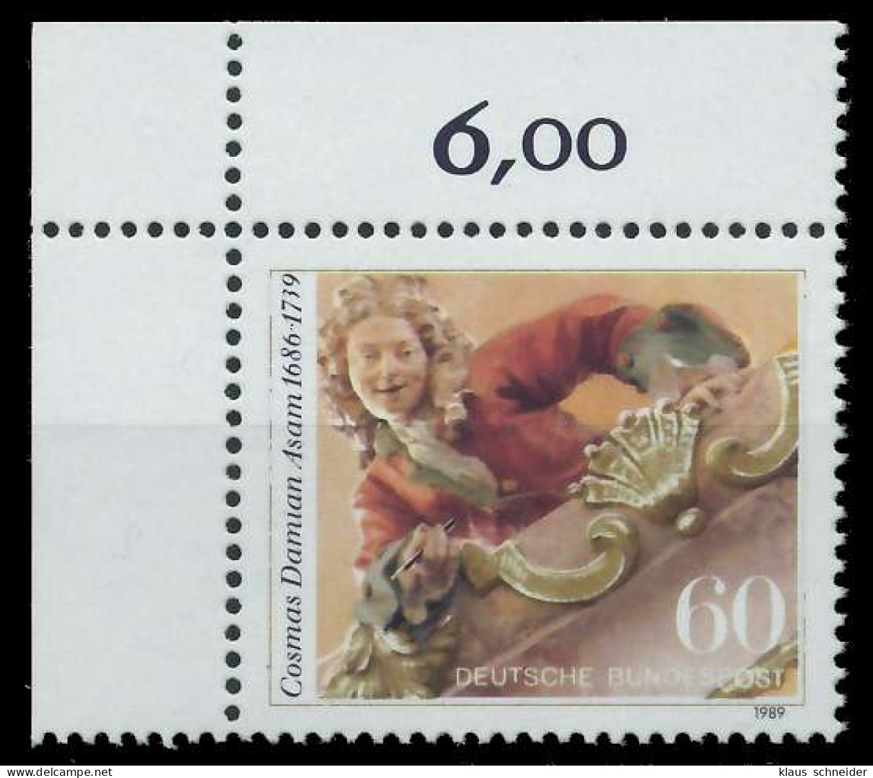 BRD 1989 Nr 1420 Postfrisch ECKE-OLI X85AA86 - Ungebraucht