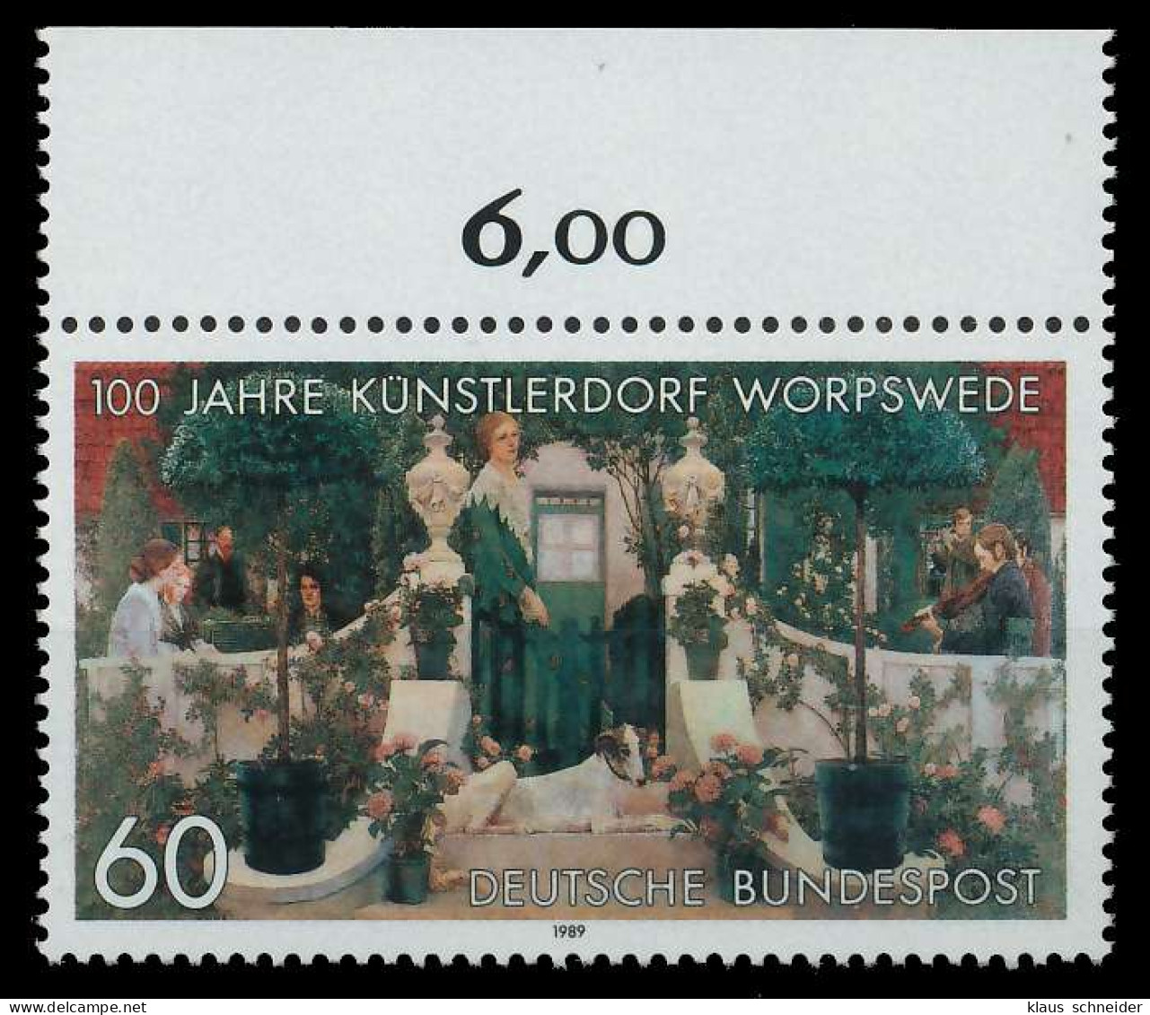 BRD 1989 Nr 1430 Postfrisch ORA S75DAFA - Ungebraucht