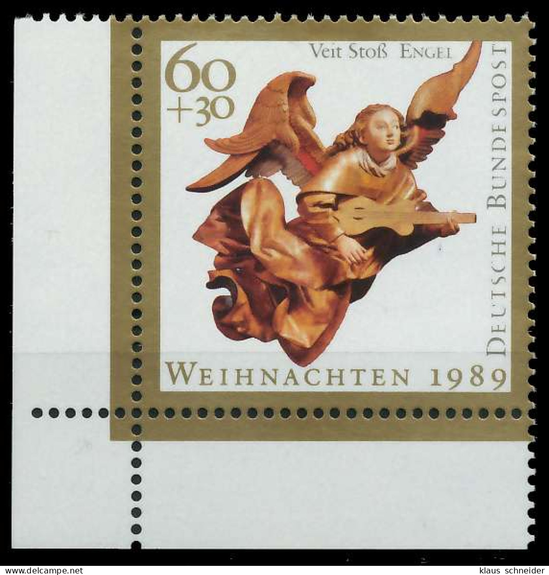 BRD 1989 Nr 1442 Postfrisch ECKE-ULI S75DC82 - Unused Stamps