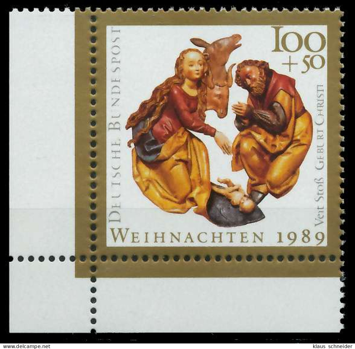 BRD 1989 Nr 1443 Postfrisch ECKE-ULI S75DC9E - Unused Stamps