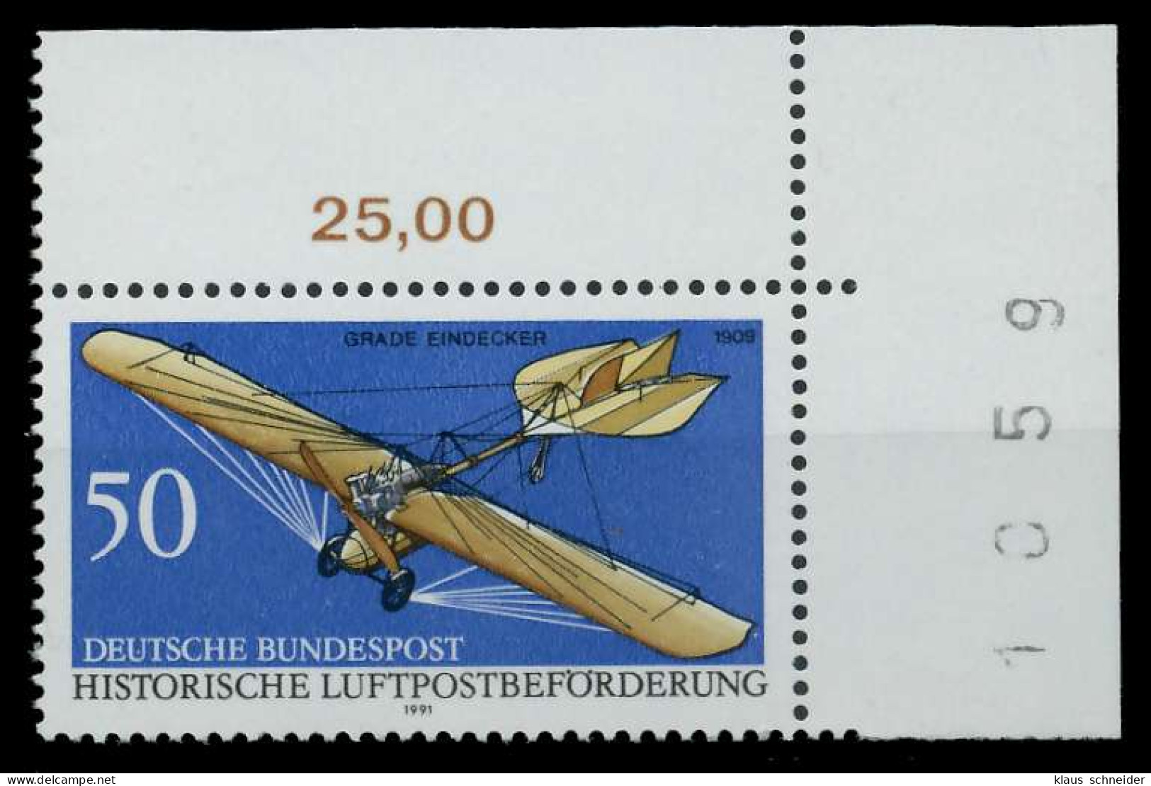 BRD 1991 Nr 1523 Postfrisch ECKE-ORE X85D716 - Nuovi