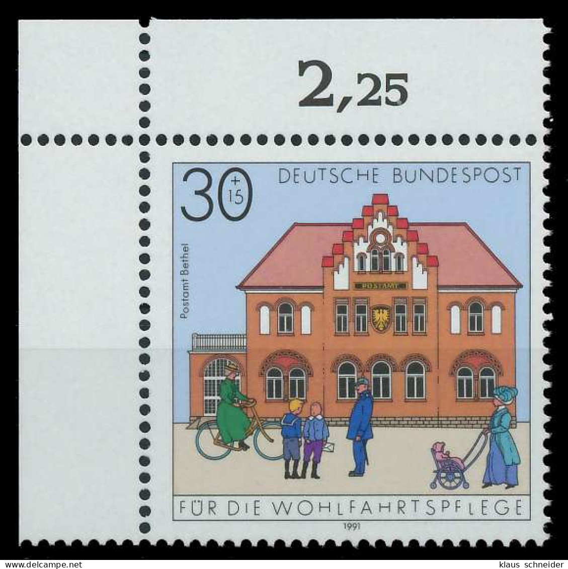 BRD 1991 Nr 1563 Postfrisch ECKE-OLI X85DB0E - Unused Stamps