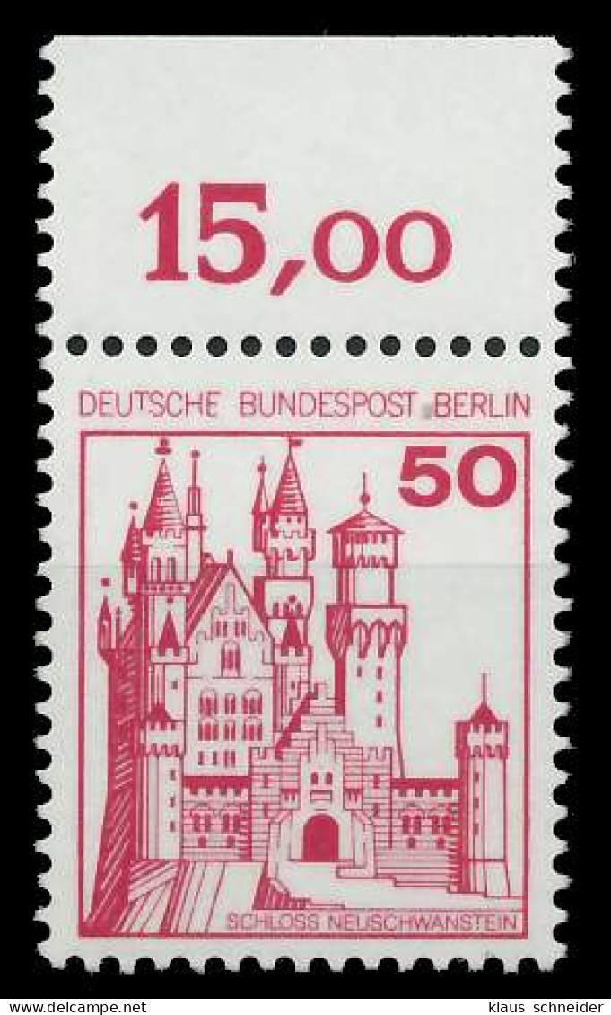 BERLIN DS BURGEN U. SCHLÖSSER Nr 536A Postfrisch ORA X8ED876 - Unused Stamps