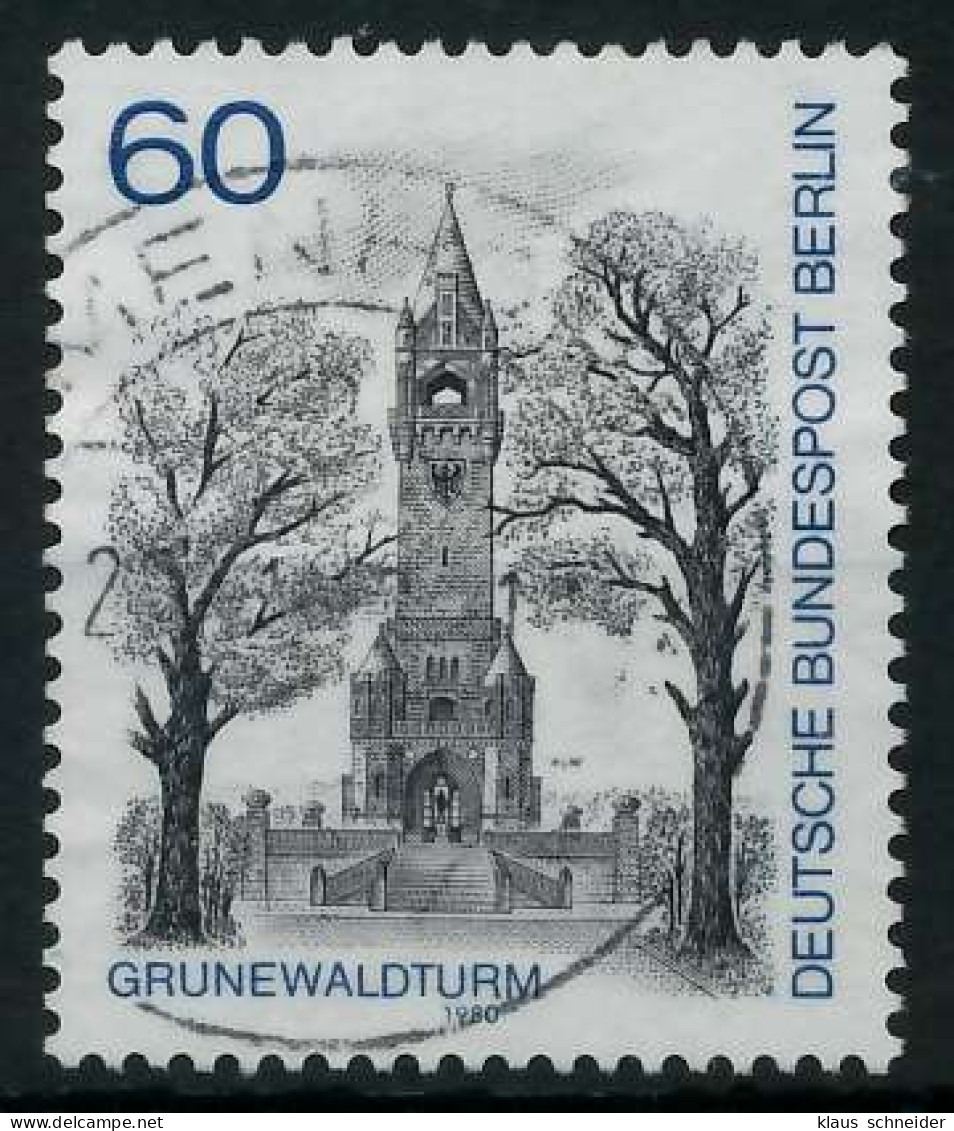 BERLIN 1980 Nr 636 Gestempelt X91D50E - Used Stamps