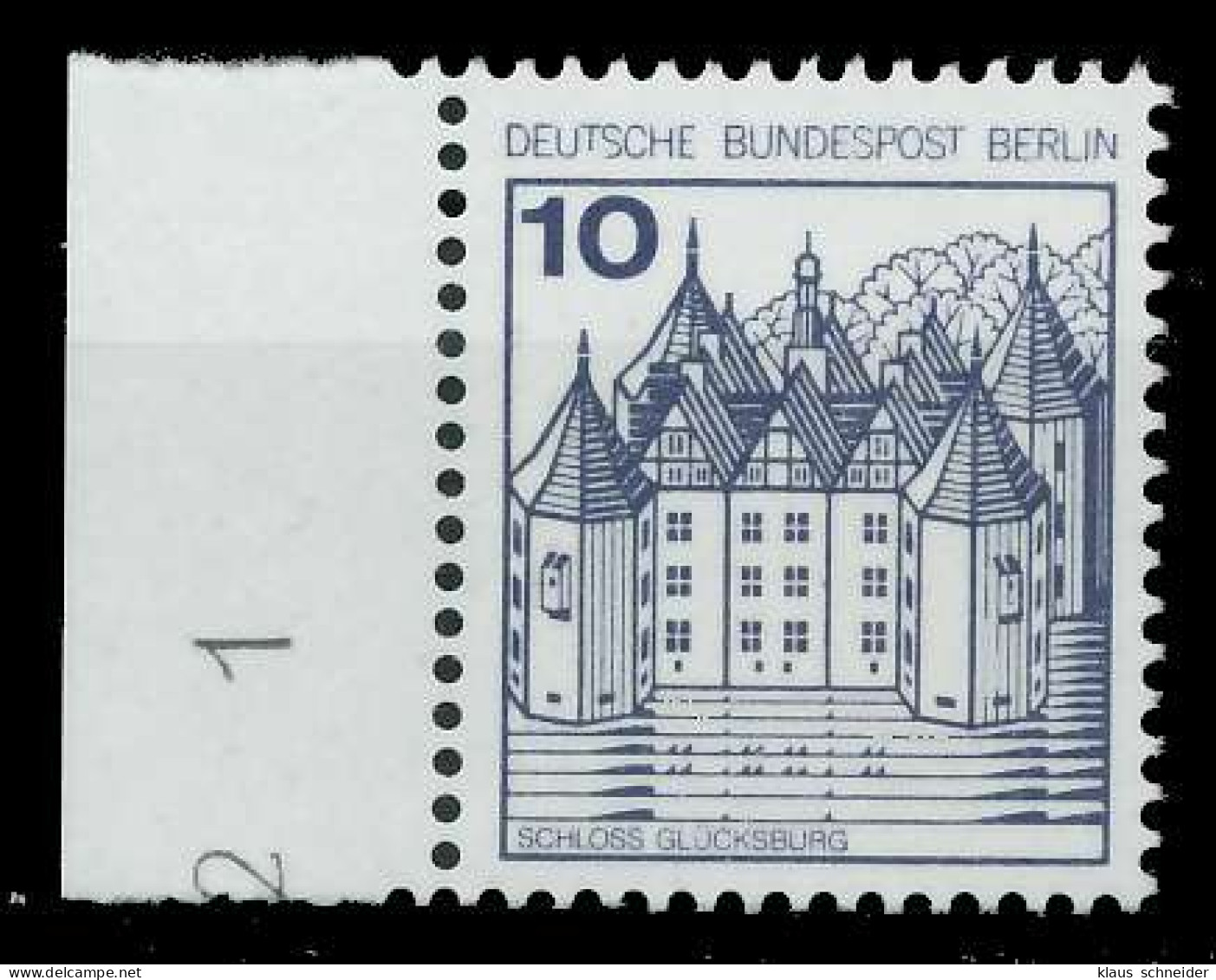 BERLIN DS BURGEN U. SCHLÖSSER Nr 532A Postfrisch SRA X94101E - Unused Stamps