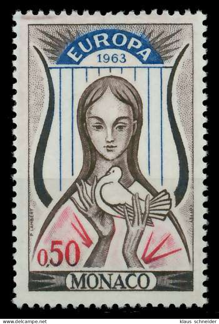 MONACO 1963 Nr 743 Postfrisch SA3176A - Ungebraucht