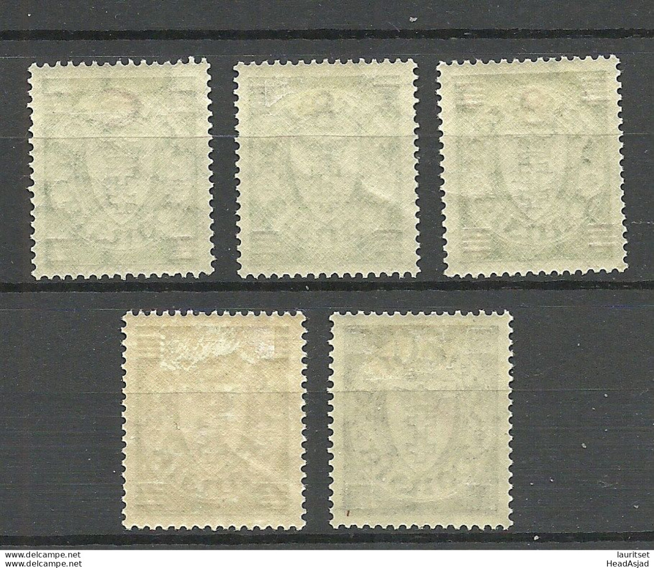 Germany Deutschland DANZIG 1934-1936 Michel 240 - 242 MNH/MH - Nuevos