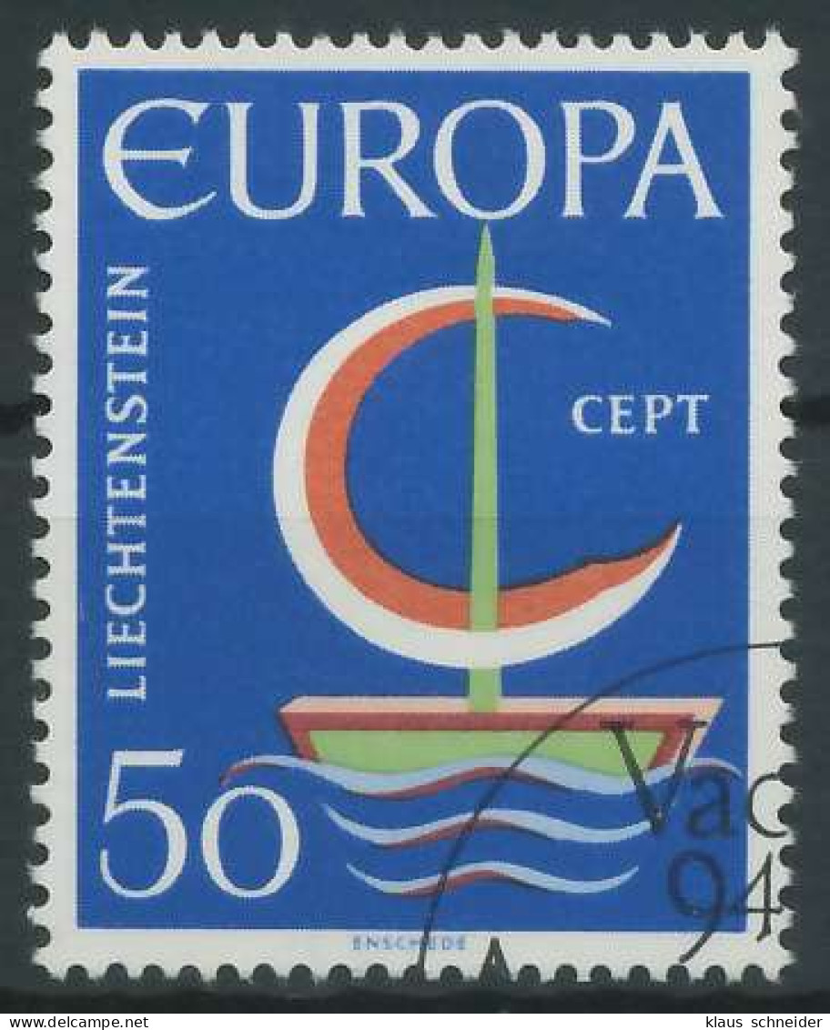 LIECHTENSTEIN 1966 Nr 469 Gestempelt X9C805E - Used Stamps