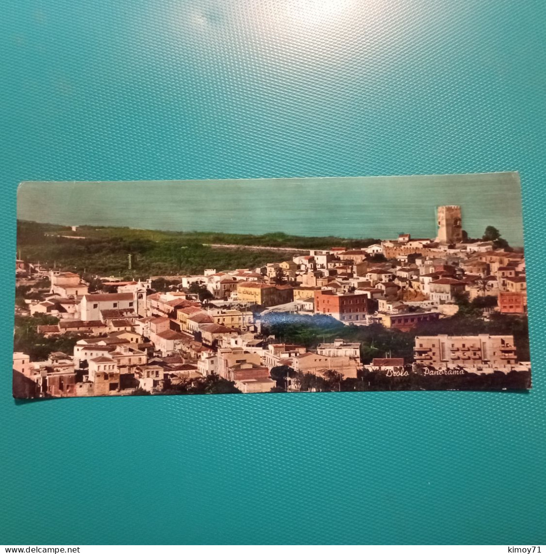 Cartolina Brolo - Panorama. Viaggiata - Messina