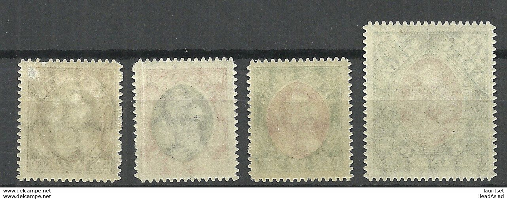 Germany Deutschland DANZIG 1921 Michel 53 - 55 & 62 MNH Schiffe Ship - Nuevos