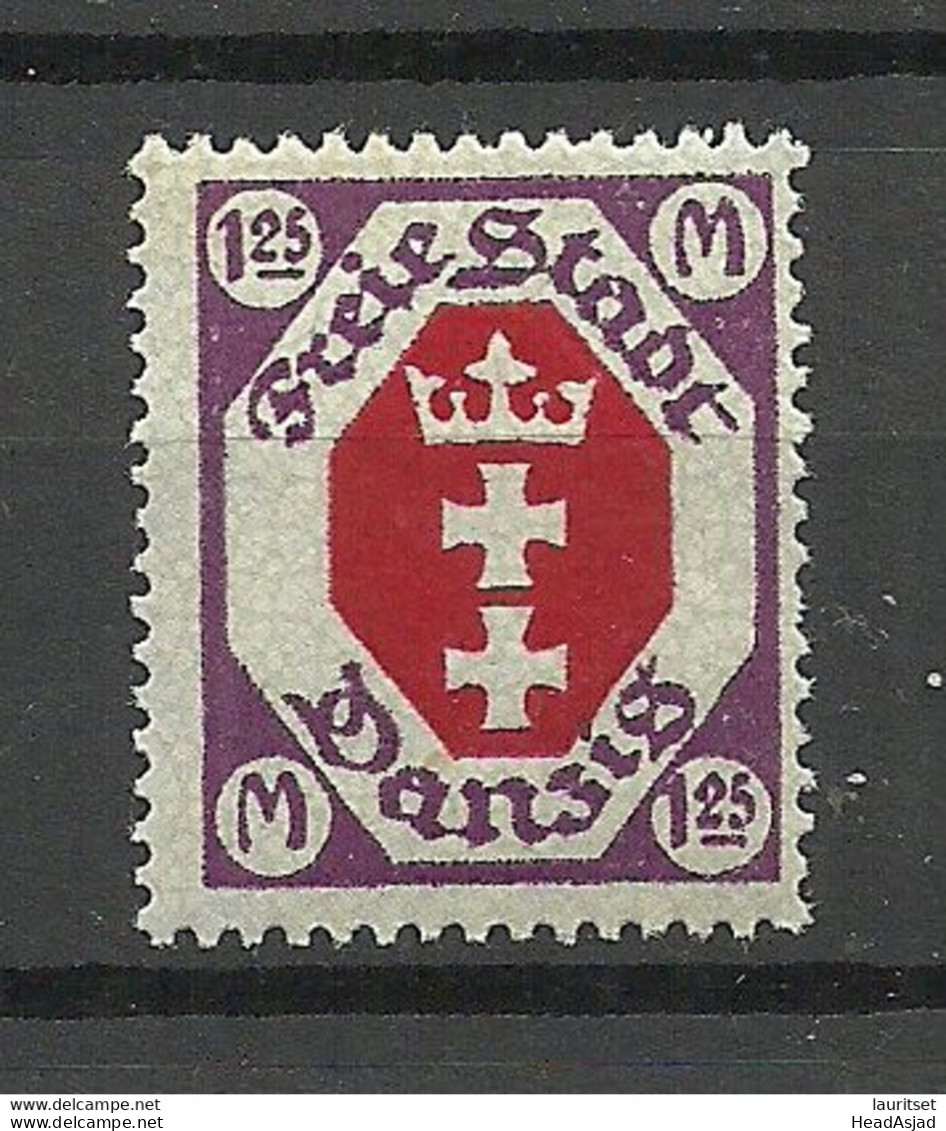 Germany Danzig 1922 Michel 95 MNH - Ungebraucht