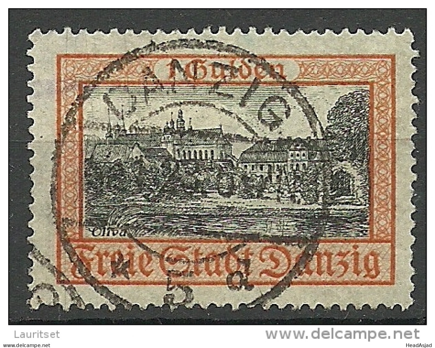 Deutschland DANZIG Gdansk 1925 Michel 212 O Sehr Gut Rundgestempelt - Used