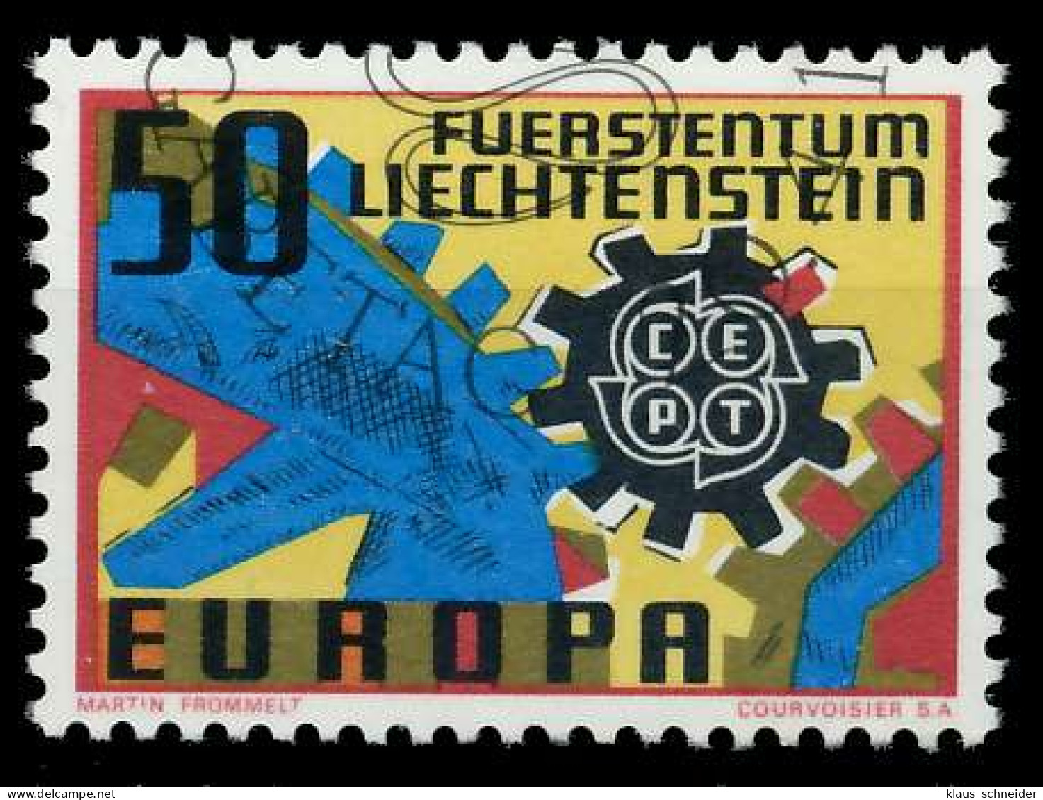 LIECHTENSTEIN 1967 Nr 474 Gestempelt X9C84C2 - Used Stamps