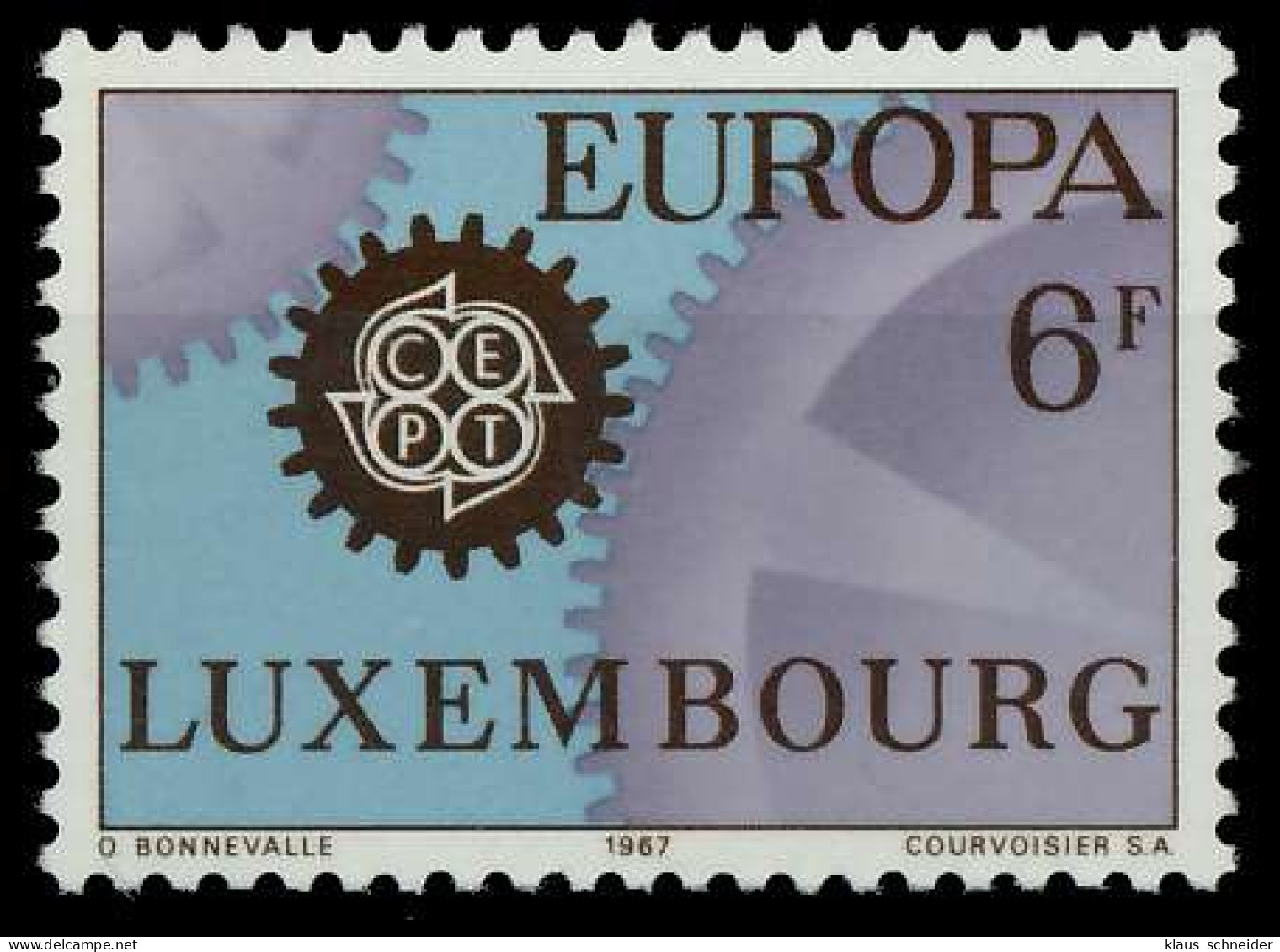 LUXEMBURG 1967 Nr 749 Postfrisch SA52B26 - Ungebraucht