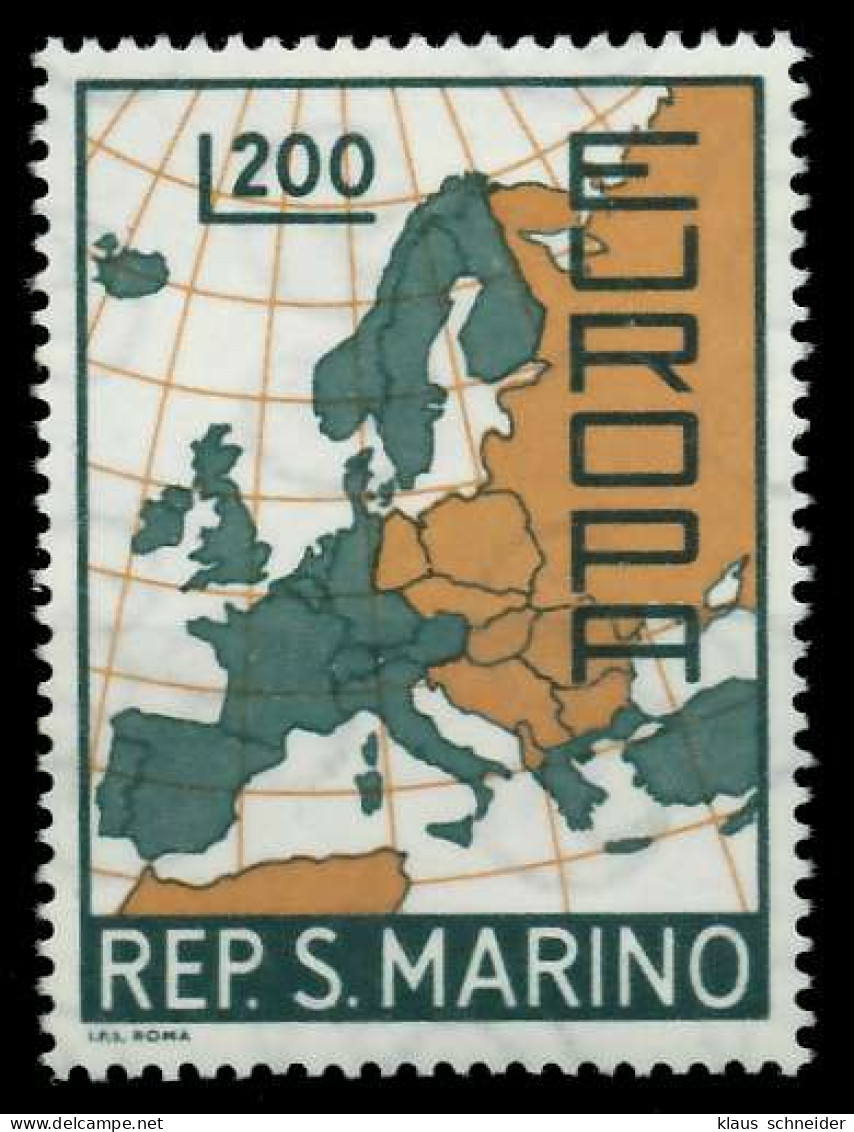 SAN MARINO 1967 Nr 890 Postfrisch X9D1512 - Neufs