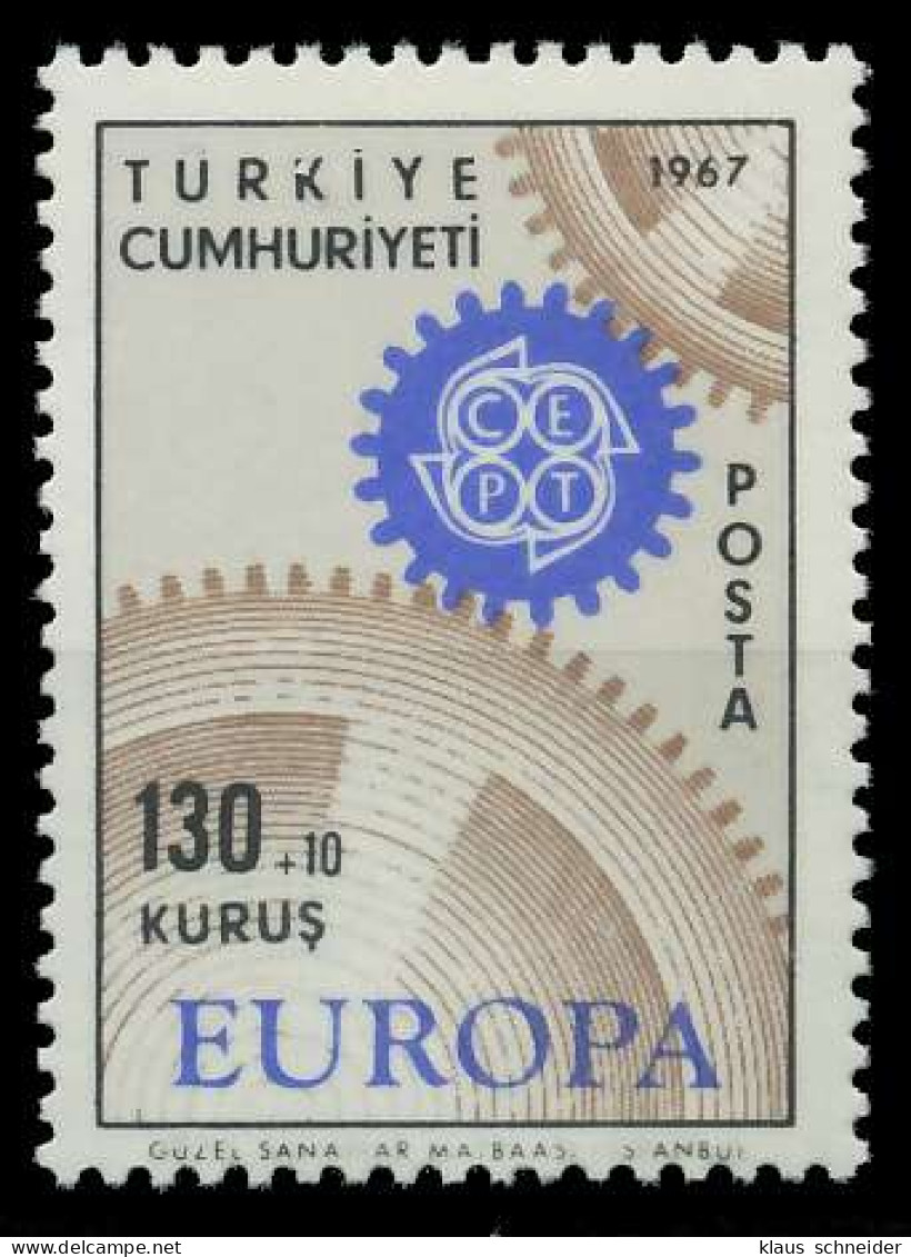 TÜRKEI 1967 Nr 2045 Postfrisch SA52CAE - Ongebruikt