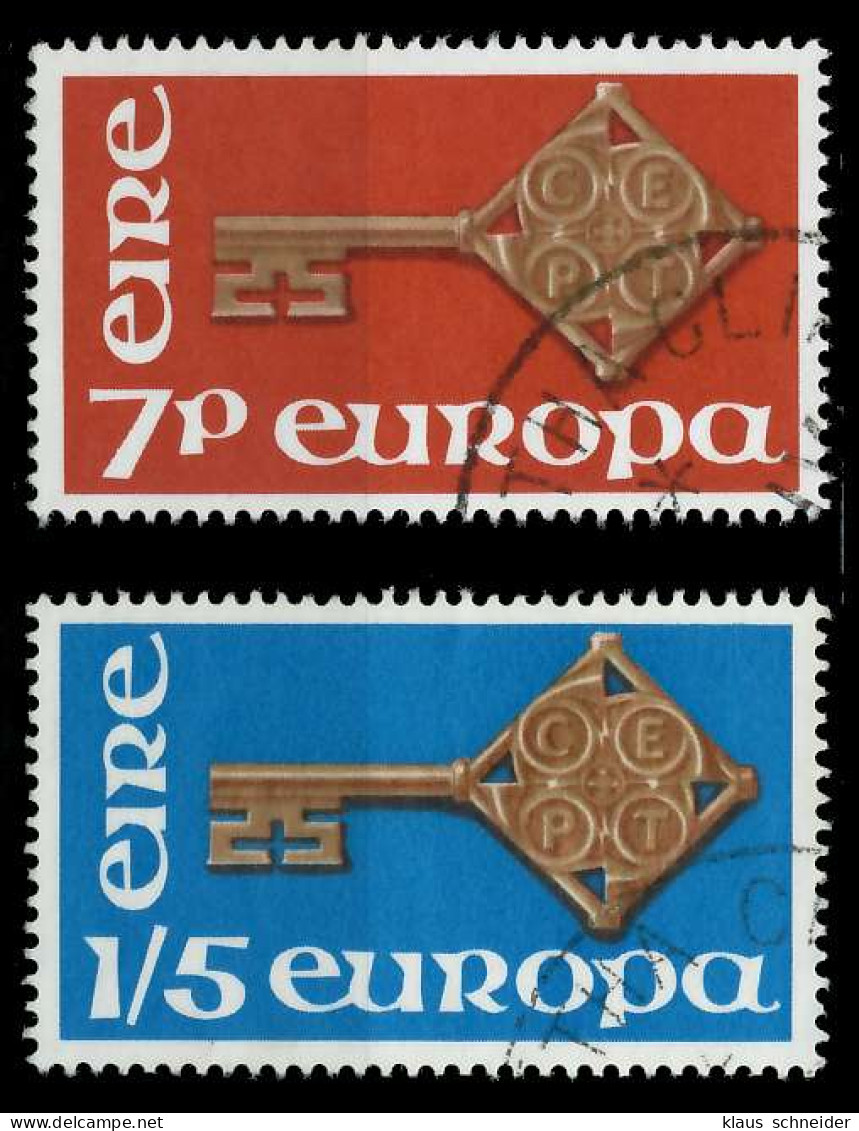 IRLAND 1968 Nr 202-203 Gestempelt X9D17CE - Oblitérés