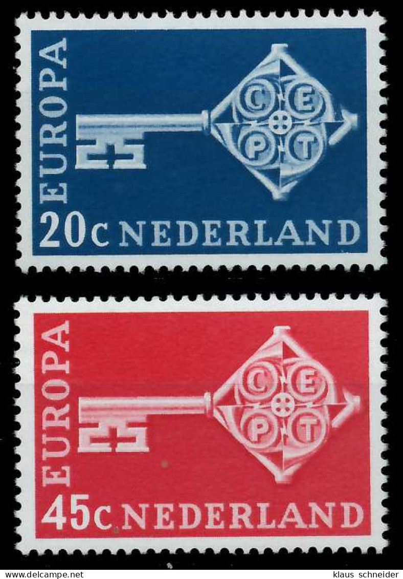 NIEDERLANDE 1968 Nr 899-900 Postfrisch SA52F62 - Ongebruikt