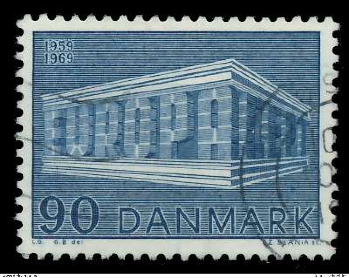 DÄNEMARK 1969 Nr 479 Gestempelt X9D1996 - Oblitérés