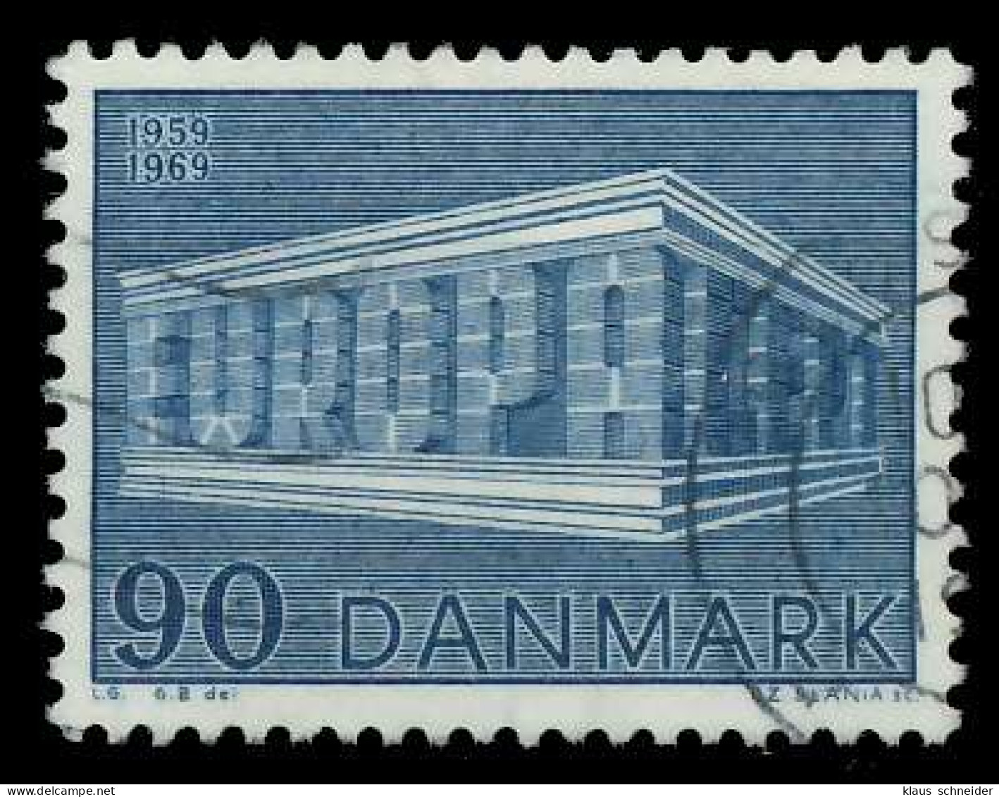 DÄNEMARK 1969 Nr 479 Gestempelt X9D1996 - Used Stamps