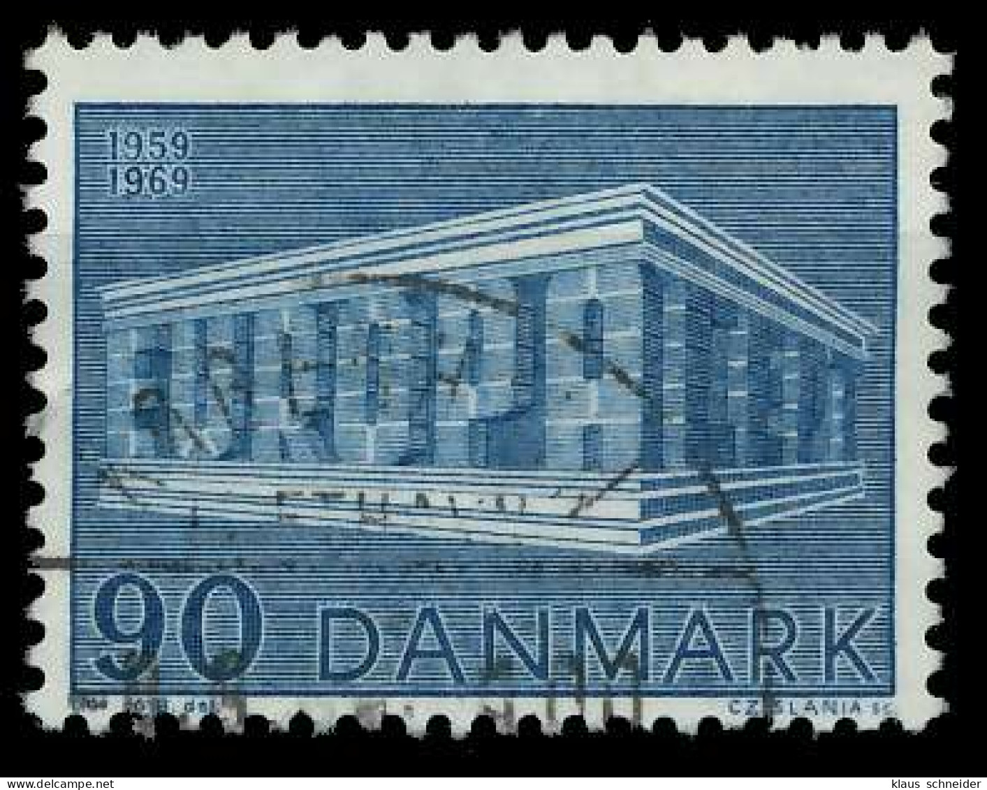 DÄNEMARK 1969 Nr 479 Gestempelt X9D199A - Usati
