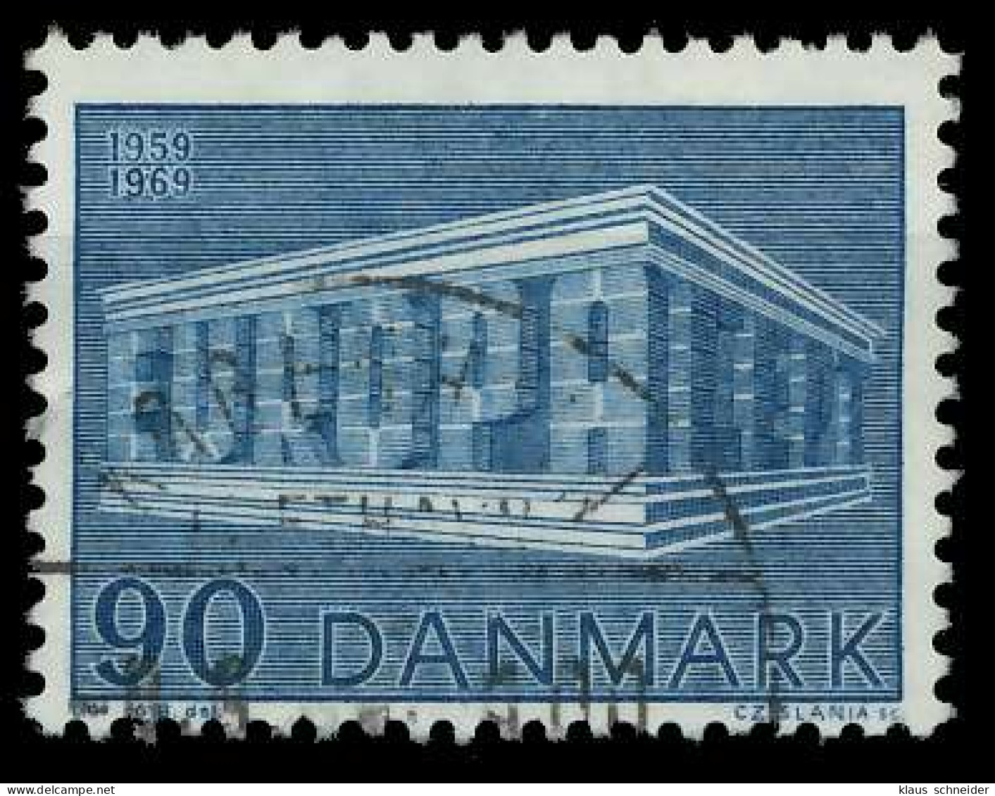 DÄNEMARK 1969 Nr 479 Gestempelt X9D199A - Oblitérés