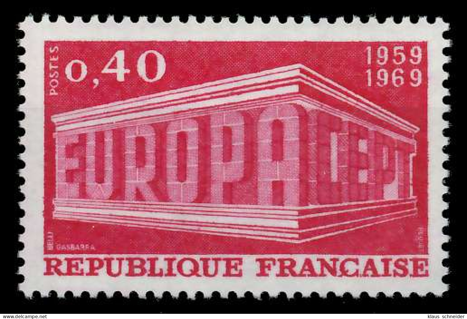 FRANKREICH 1969 Nr 1665 Postfrisch SA5E76A - Neufs