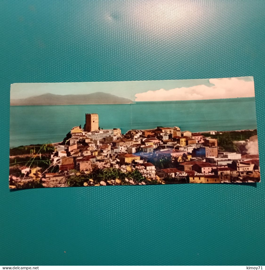 Cartolina Brolo - Panorama. - Messina