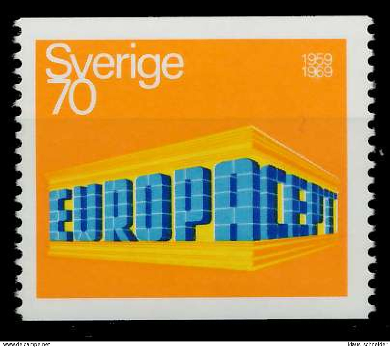 SCHWEDEN 1969 Nr 634A Postfrisch SA5EA02 - Neufs