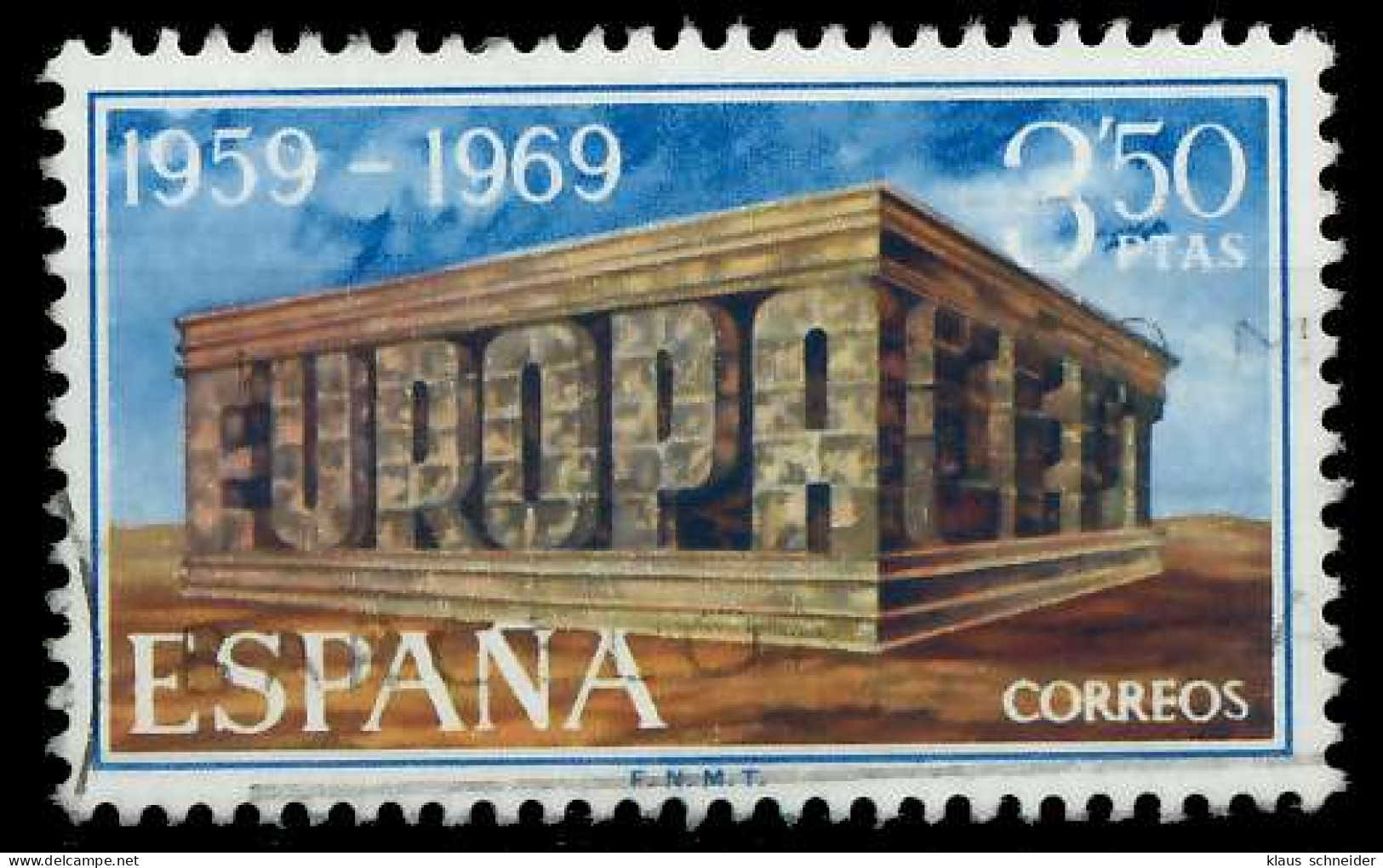 SPANIEN 1969 Nr 1808 Gestempelt X9DBB92 - Used Stamps