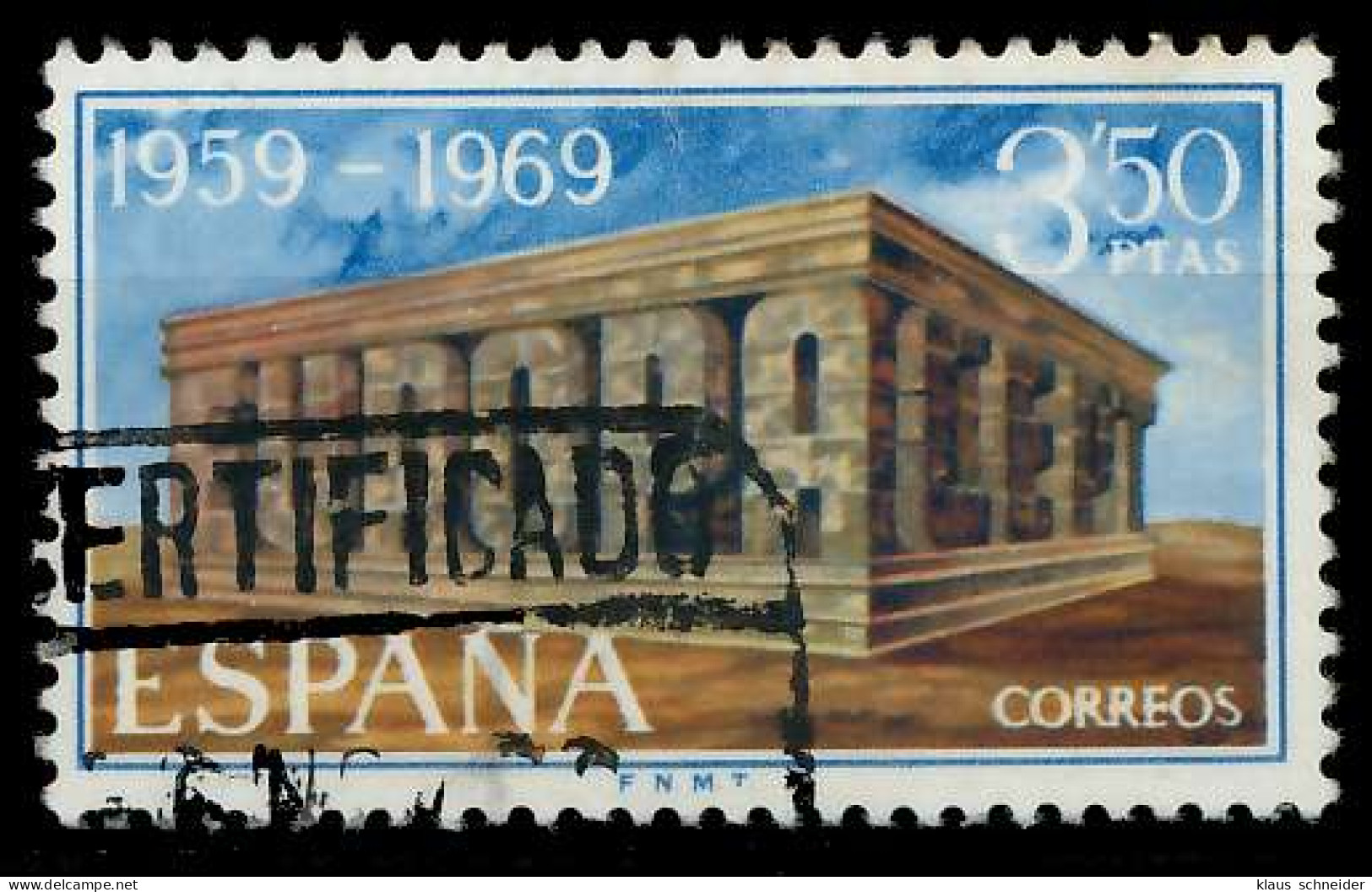 SPANIEN 1969 Nr 1808 Gestempelt X9DBB9A - Used Stamps