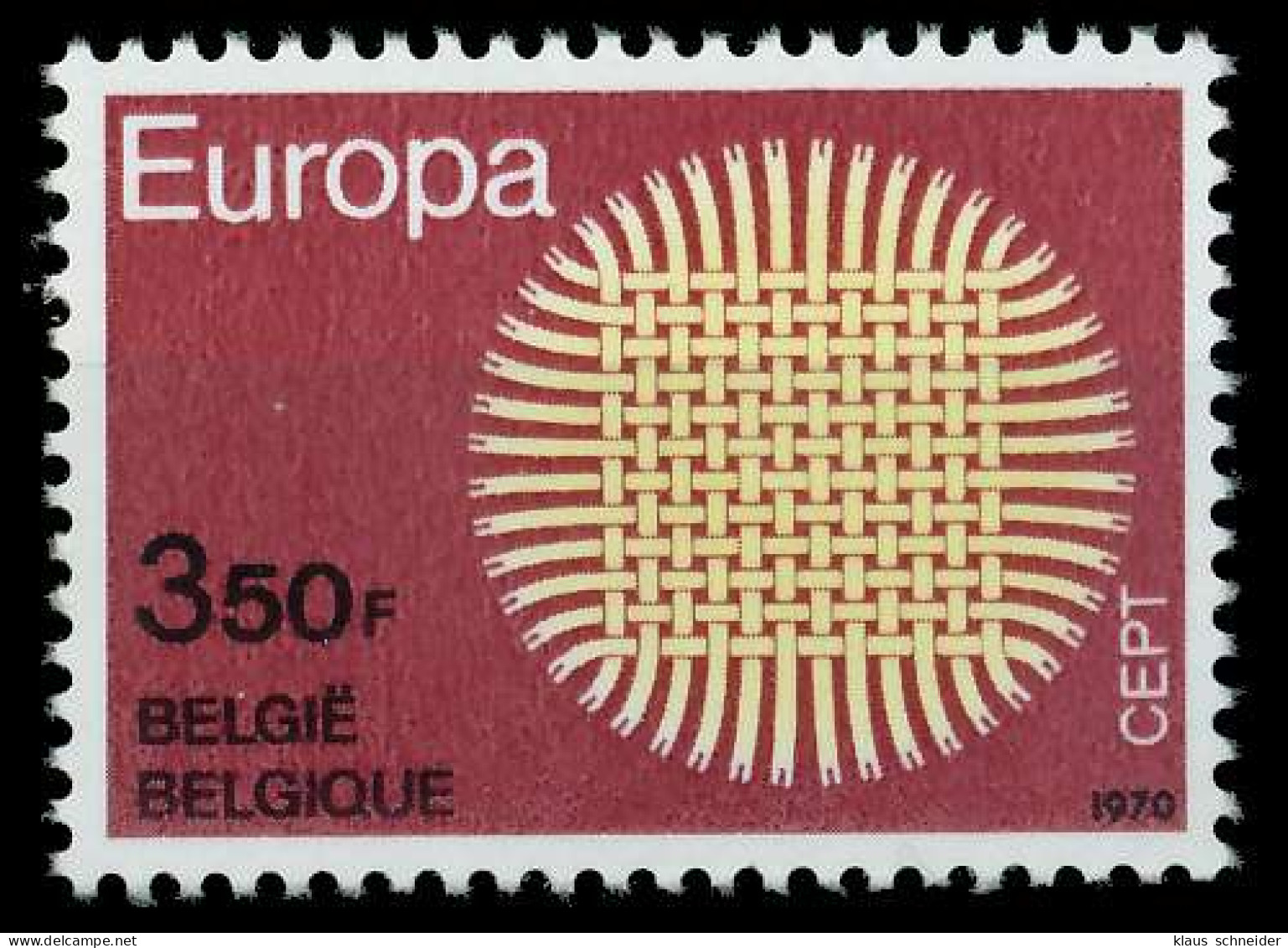 BELGIEN 1970 Nr 1587 Postfrisch SA5EBB2 - Ungebraucht