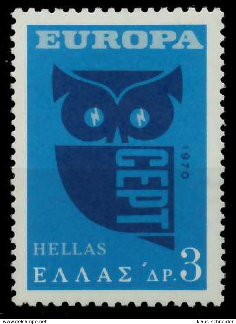 GRIECHENLAND 1970 Nr 1041 Postfrisch SA5EC26 - Ungebraucht