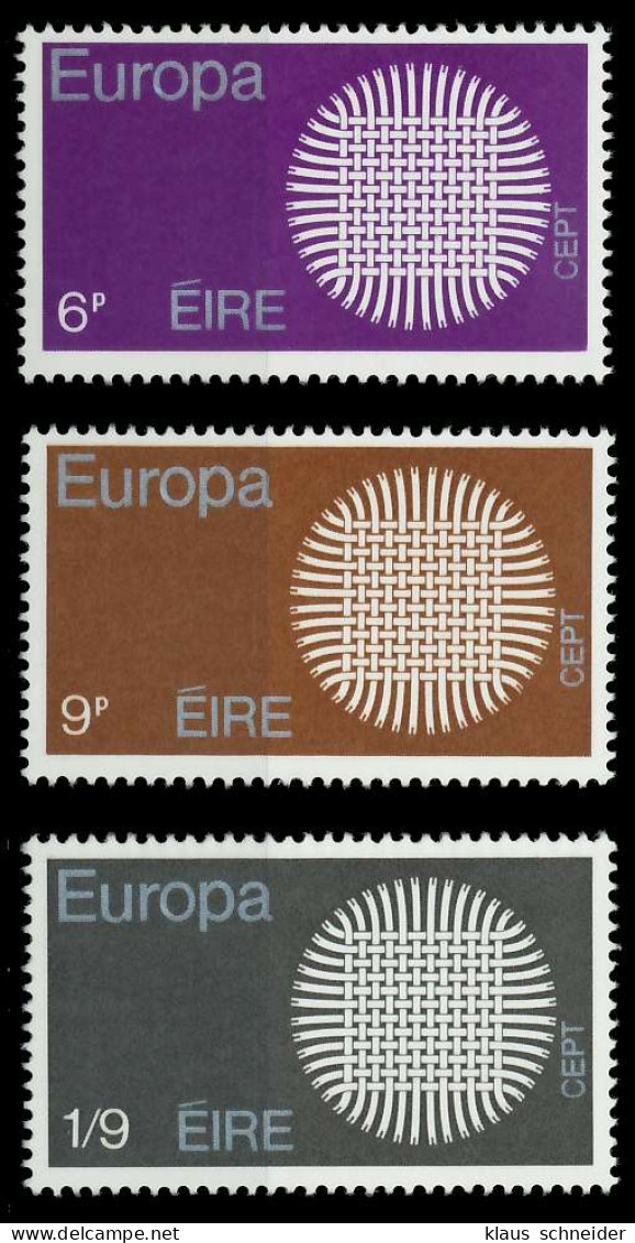 IRLAND 1970 Nr 239-241 Postfrisch SA5EC5E - Neufs