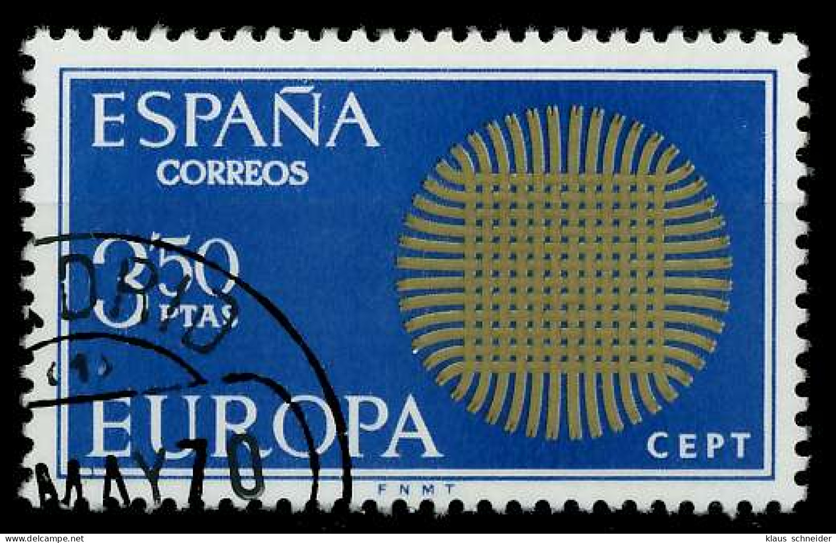 SPANIEN 1970 Nr 1860 Gestempelt XFFC006 - Gebruikt