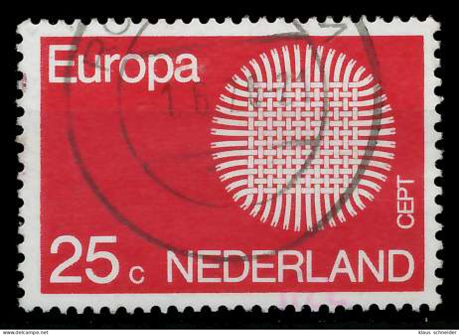 NIEDERLANDE 1970 Nr 942 Gestempelt XFFC0AE - Used Stamps