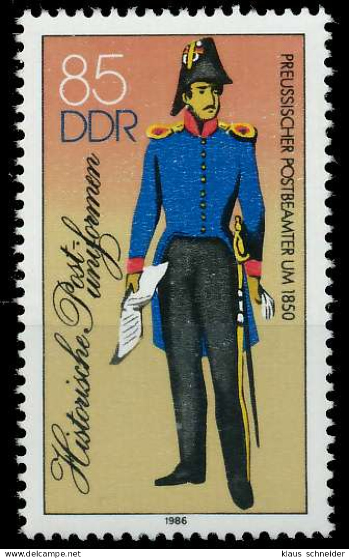 DDR 1986 Nr 2999I Postfrisch SB6231A - Ungebraucht
