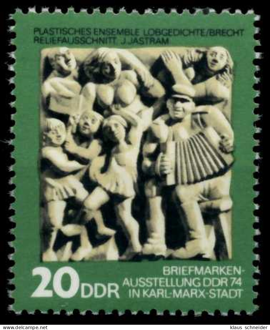 DDR 1974 Nr 1989 Postfrisch SBD7A22 - Neufs