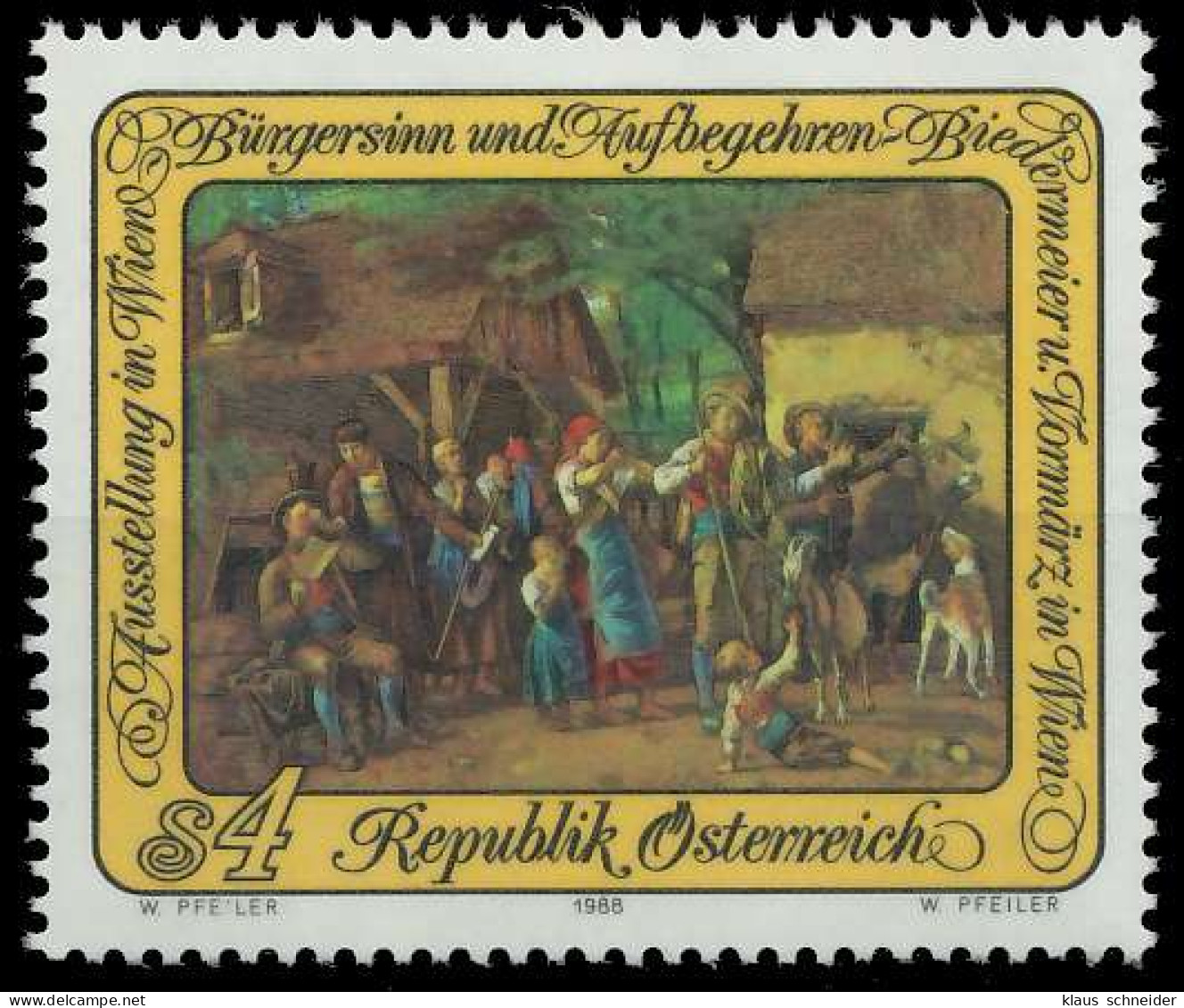 ÖSTERREICH 1988 Nr 1913 Postfrisch X23F596 - Unused Stamps