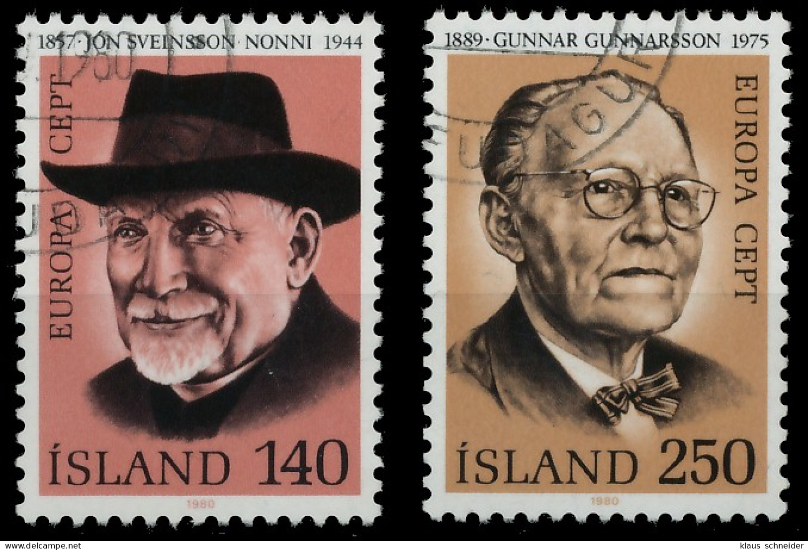 ISLAND 1980 Nr 552-553 Gestempelt X599F46 - Used Stamps
