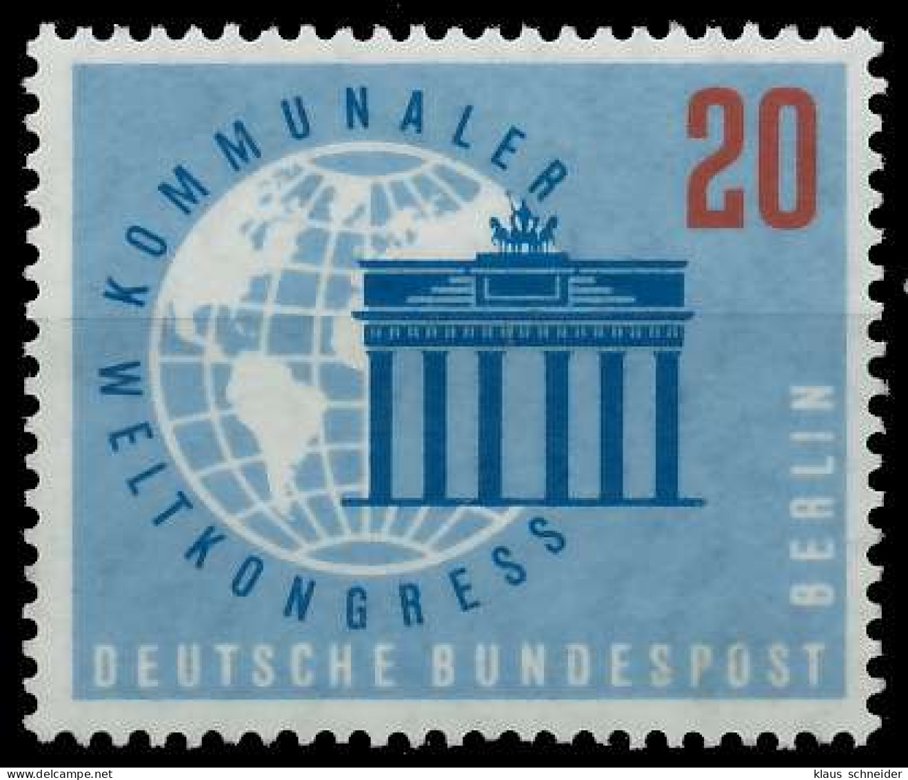 BERLIN 1959 Nr 189 Postfrisch S264232 - Unused Stamps